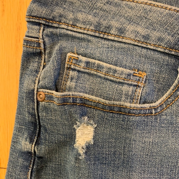 NWT Sonoma high rise, medium wash Blue Denim jeans Shorts, size 24W - Picture 5 of 8